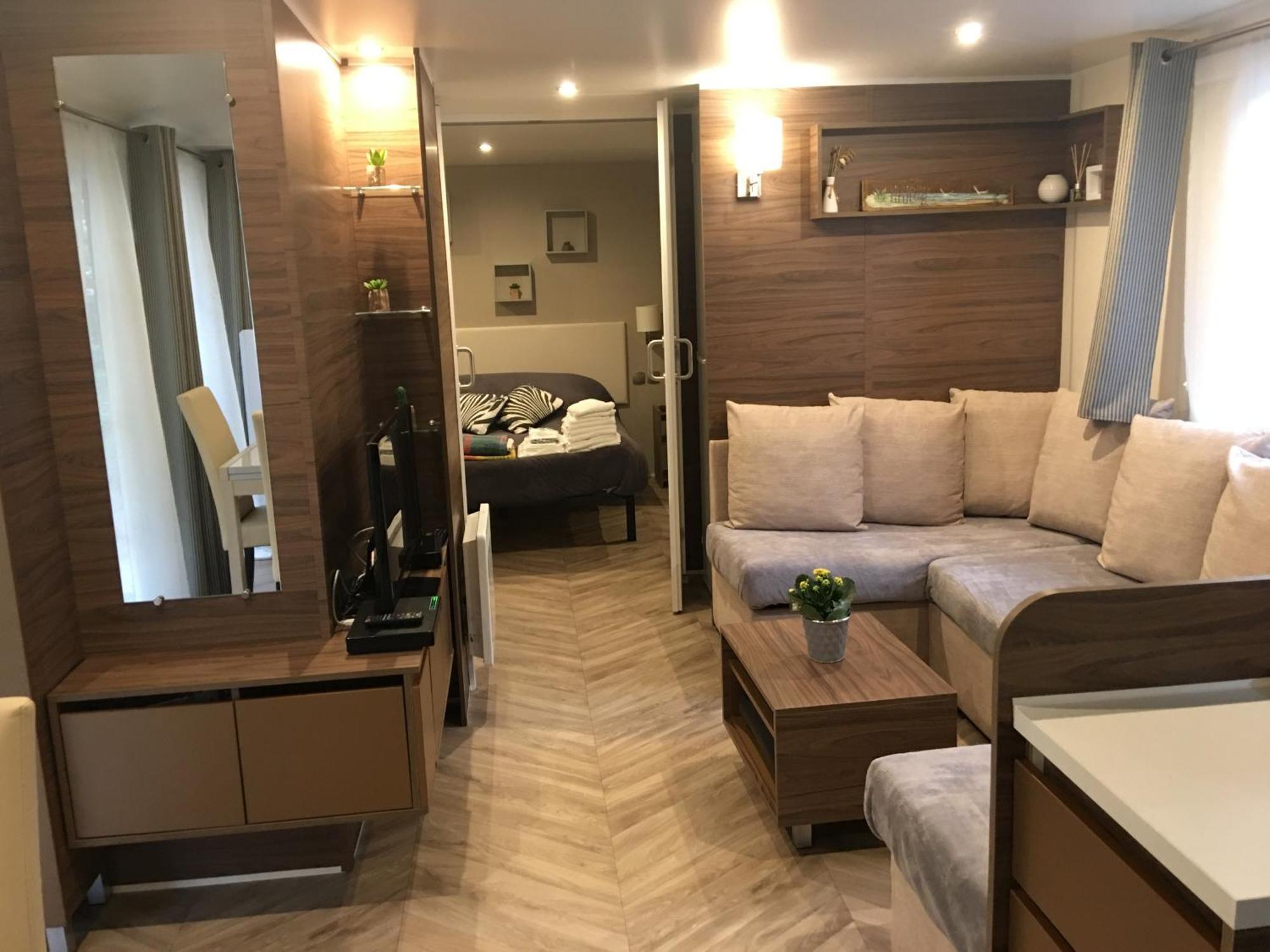 Mobilhome Familial 6 A 7 P 3 Chambres 42 M2 Saint Brevin Les Pierres Couchees エクステリア 写真