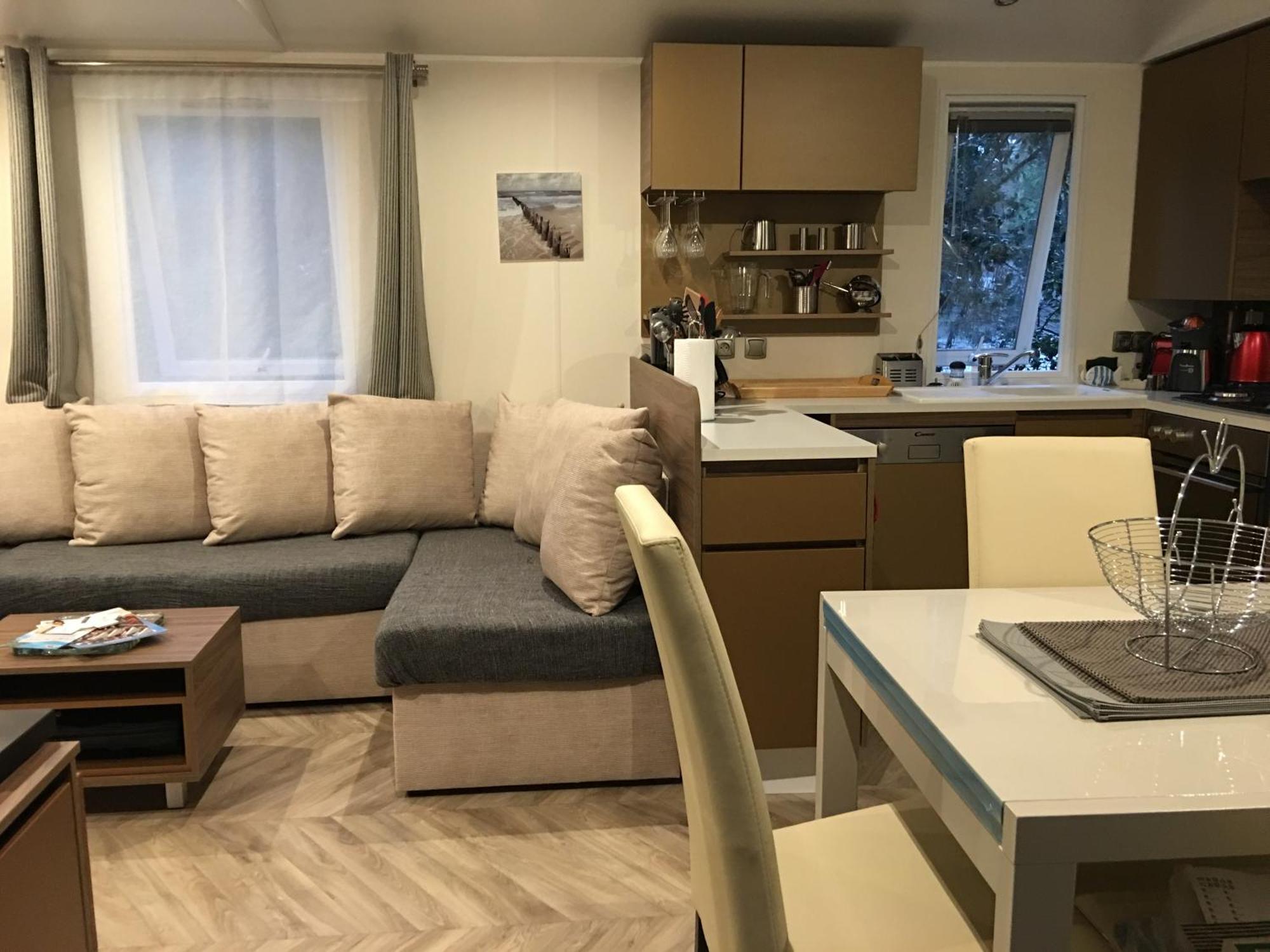Mobilhome Familial 6 A 7 P 3 Chambres 42 M2 Saint Brevin Les Pierres Couchees エクステリア 写真